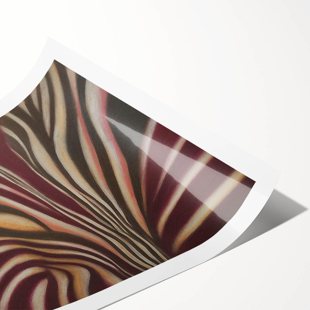 Minimalist Wall Decor in Burgundy – Earthen Harmony Abstract Art
