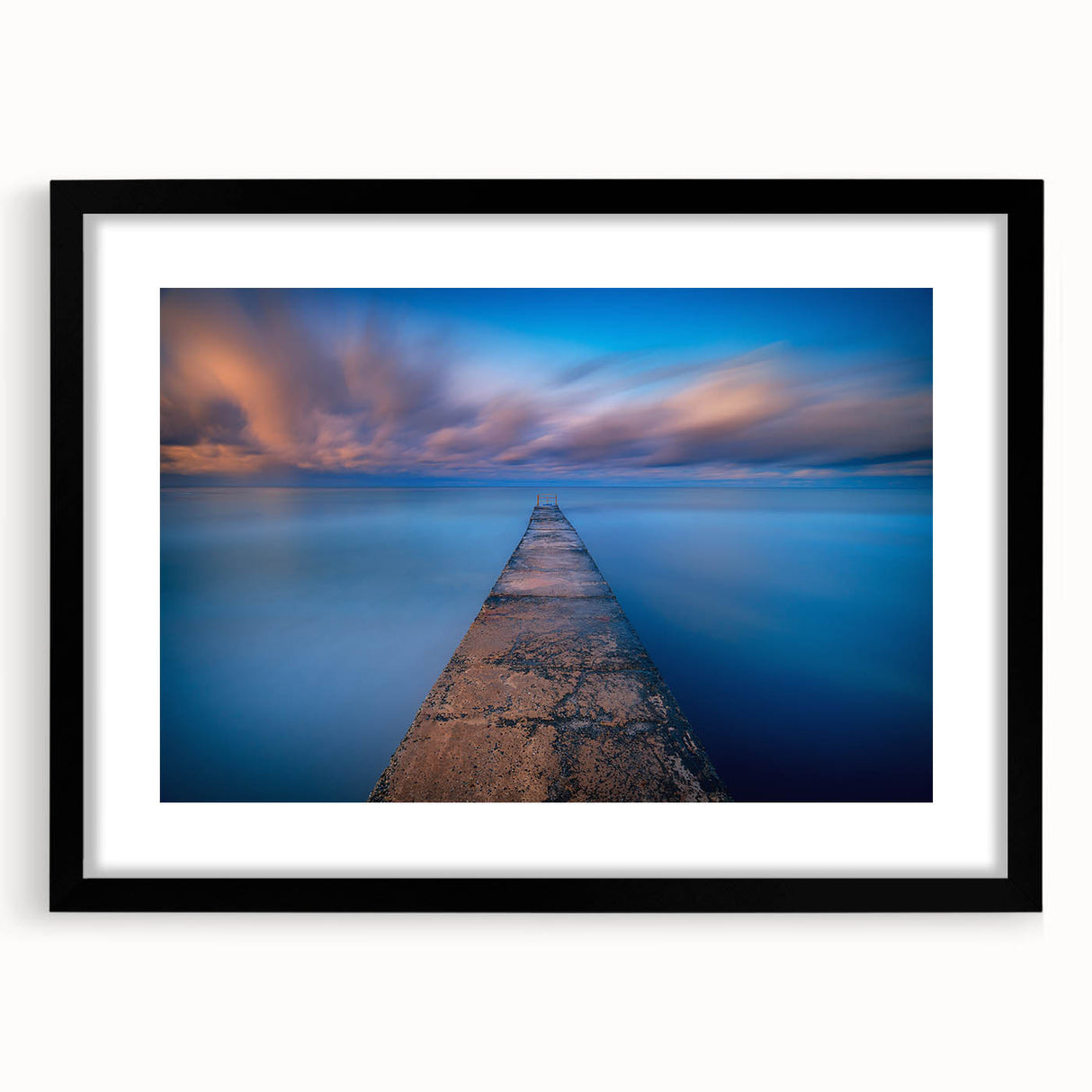 Ocean Horizon Pier - Fine Art Photography Canvas Prints