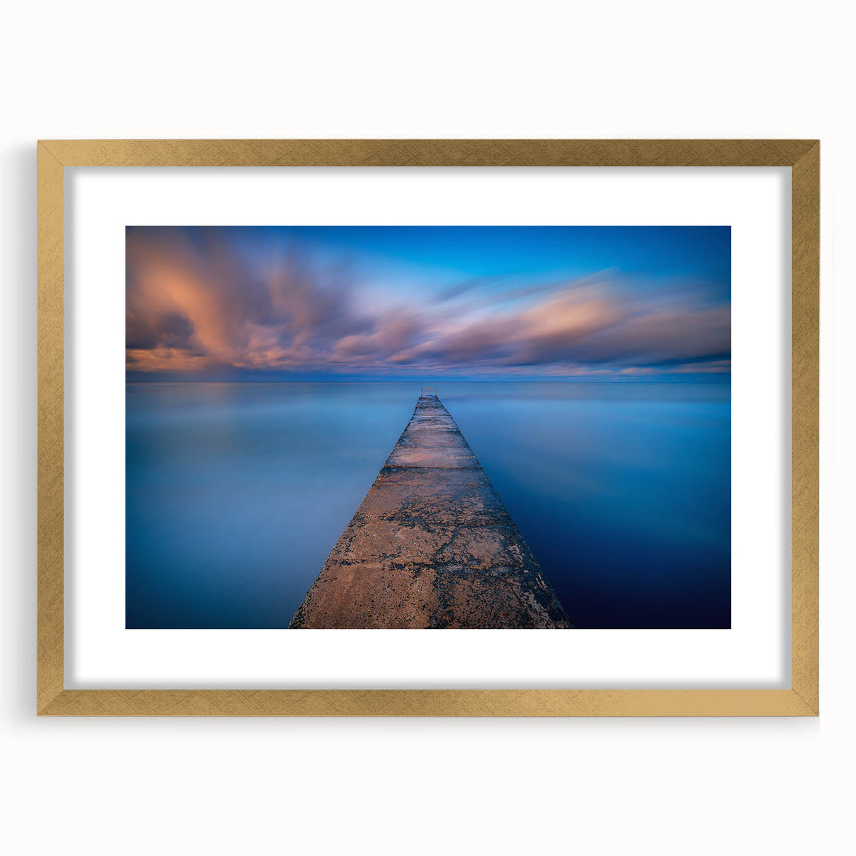 Ocean Horizon Pier - Fine Art Photography Canvas Prints