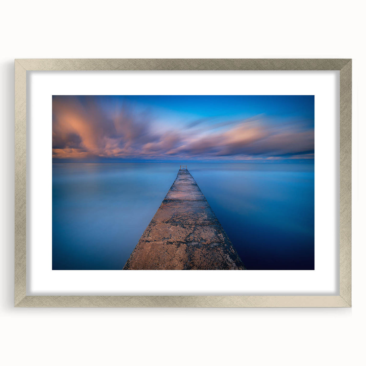 Ocean Horizon Pier - Fine Art Photography Canvas Prints