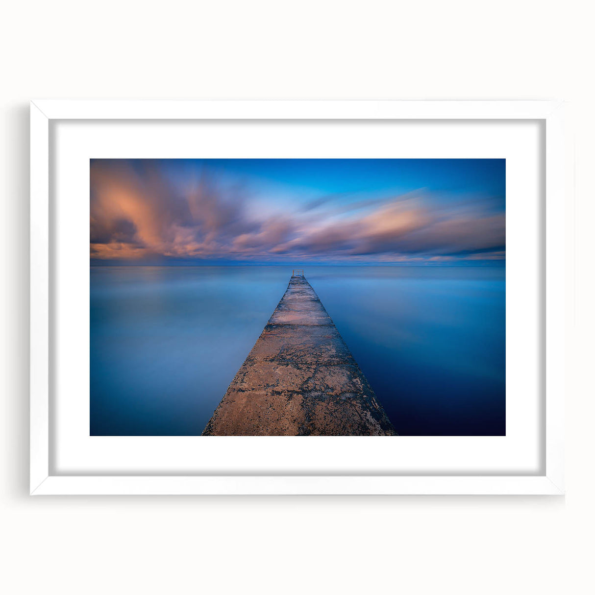 Ocean Horizon Pier - Fine Art Photography Canvas Prints