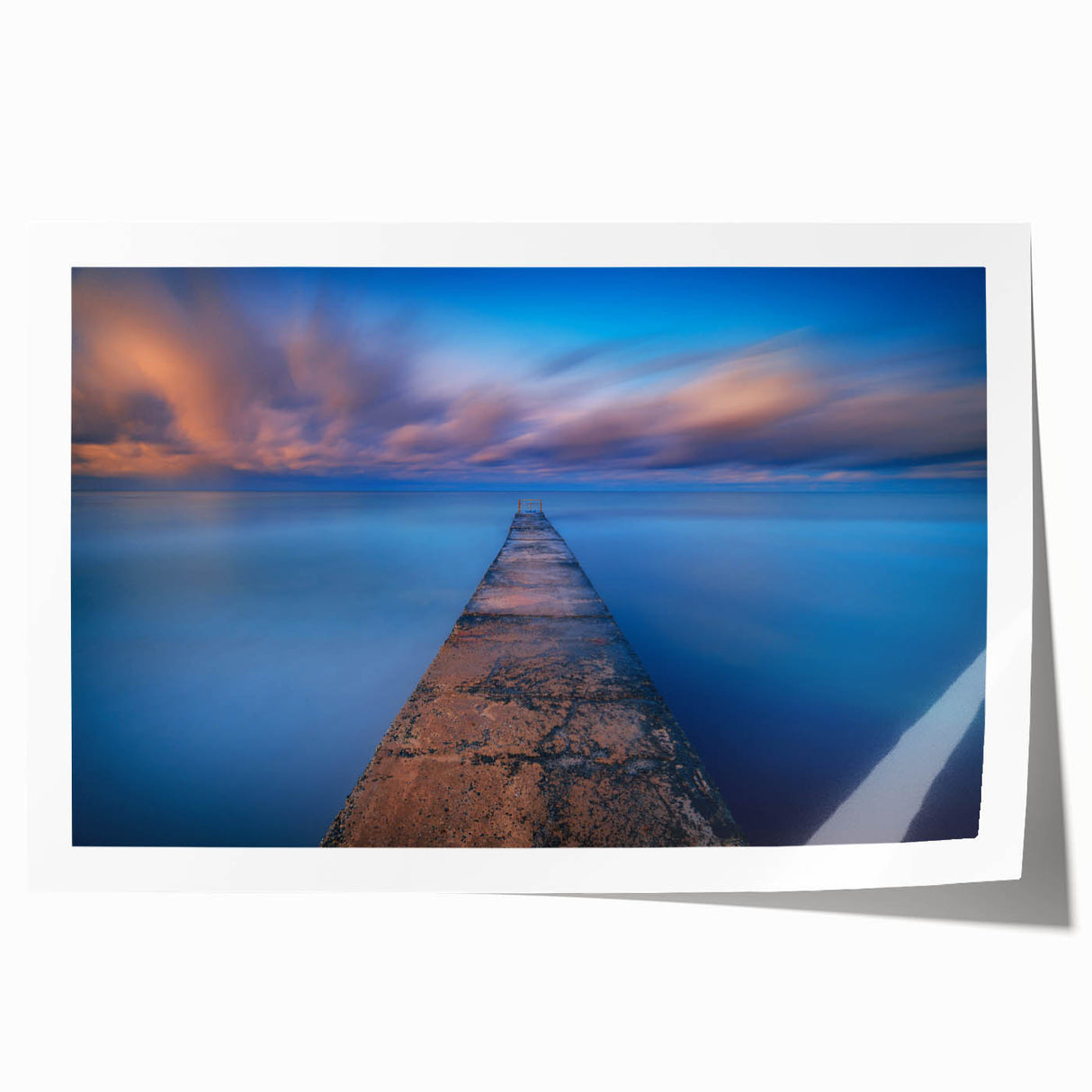 Ocean Horizon Pier - Fine Art Photography Canvas Prints