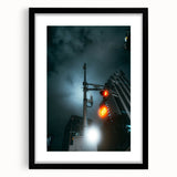 Cityscape photography prints – Futuristic city nightscape art