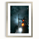 Cityscape photography prints – Futuristic city nightscape art