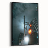 Cityscape photography prints – Futuristic city nightscape art