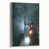 Cityscape photography prints – Futuristic city nightscape art