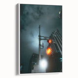 Cityscape photography prints – Futuristic city nightscape art