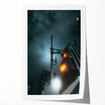 Cityscape photography prints – Futuristic city nightscape art