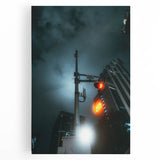 Cityscape photography prints – Futuristic city nightscape art