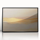 Neutral Abstract Prints – Beige & Gold Earthen Harmony Watercolor Art