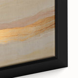 Neutral Abstract Prints – Beige & Gold Earthen Harmony Watercolor Art