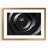 Minimalist Dandelion - Fine Art Photography Metal Prints