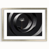 Minimalist Dandelion - Fine Art Photography Metal Prints