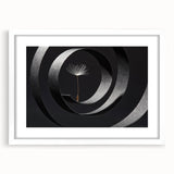 Minimalist Dandelion - Fine Art Photography Metal Prints