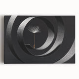 Minimalist Dandelion - Fine Art Photography Metal Prints