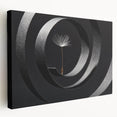 Minimalist Dandelion - Fine Art Photography Metal Prints