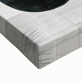 Minimalist Wall Art for Modern Interiors – Black & Gray Geometric Print