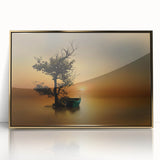 Golden Sunset Reflection - Fine Art Photography Framed Prints