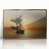 Golden Sunset Reflection - Fine Art Photography Framed Prints