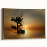 Golden Sunset Reflection - Fine Art Photography Framed Prints