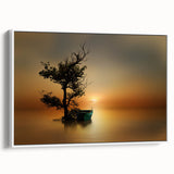 Golden Sunset Reflection - Fine Art Photography Framed Prints