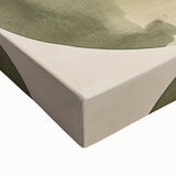 Minimalist Abstract Canvas Prints – Olive Green Geometric Wall Art