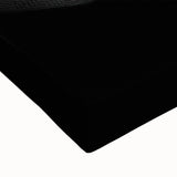 Large Abstract Wall Decor – Black & White Digital Wave Motion