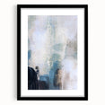 Earthen Harmony Abstracts - Soft Blue & Beige Abstract Wall Art