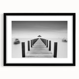 Tranquil Pier View - Fine Art Photography Framed Prints
