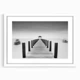 Tranquil Pier View - Fine Art Photography Framed Prints