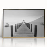 Tranquil Pier View - Fine Art Photography Framed Prints