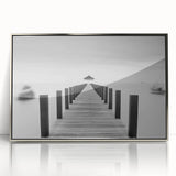 Tranquil Pier View - Fine Art Photography Framed Prints