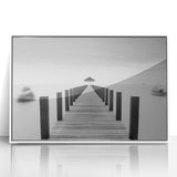 Tranquil Pier View - Fine Art Photography Framed Prints
