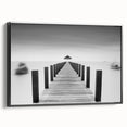 Tranquil Pier View - Fine Art Photography Framed Prints
