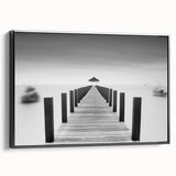 Tranquil Pier View - Fine Art Photography Framed Prints
