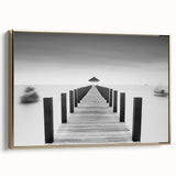 Tranquil Pier View - Fine Art Photography Framed Prints