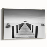 Tranquil Pier View - Fine Art Photography Framed Prints