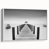 Tranquil Pier View - Fine Art Photography Framed Prints