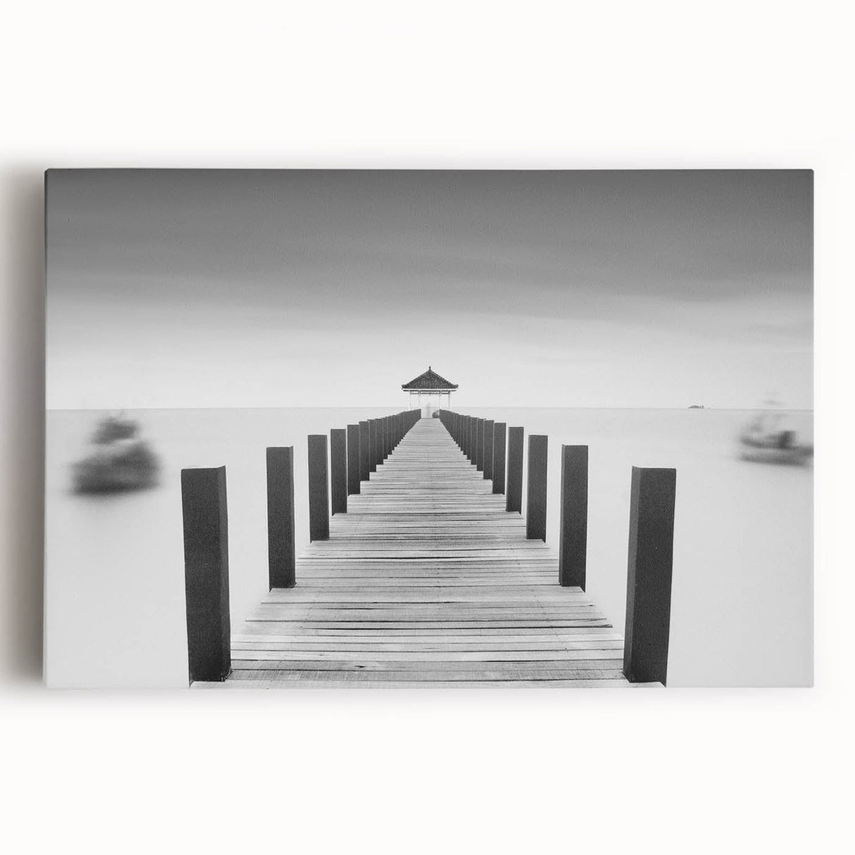 Tranquil Pier View - Fine Art Photography Framed Prints