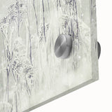 Winter Wonderland Wall Art – Frosted Floral Serenity