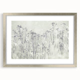 Winter Wonderland Wall Art – Frosted Floral Serenity