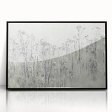 Winter Wonderland Wall Art – Frosted Floral Serenity