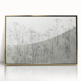 Winter Wonderland Wall Art – Frosted Floral Serenity