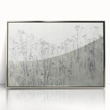 Winter Wonderland Wall Art – Frosted Floral Serenity