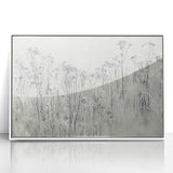 Winter Wonderland Wall Art – Frosted Floral Serenity