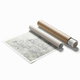 Winter Wonderland Wall Art – Frosted Floral Serenity