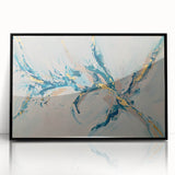 Ocean Breeze Tones – Earthen Harmony Contemporary Canvas Art