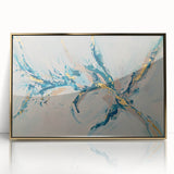 Ocean Breeze Tones – Earthen Harmony Contemporary Canvas Art