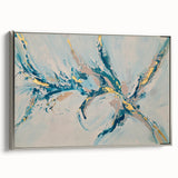 Ocean Breeze Tones – Earthen Harmony Contemporary Canvas Art