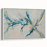 Ocean Breeze Tones – Earthen Harmony Contemporary Canvas Art